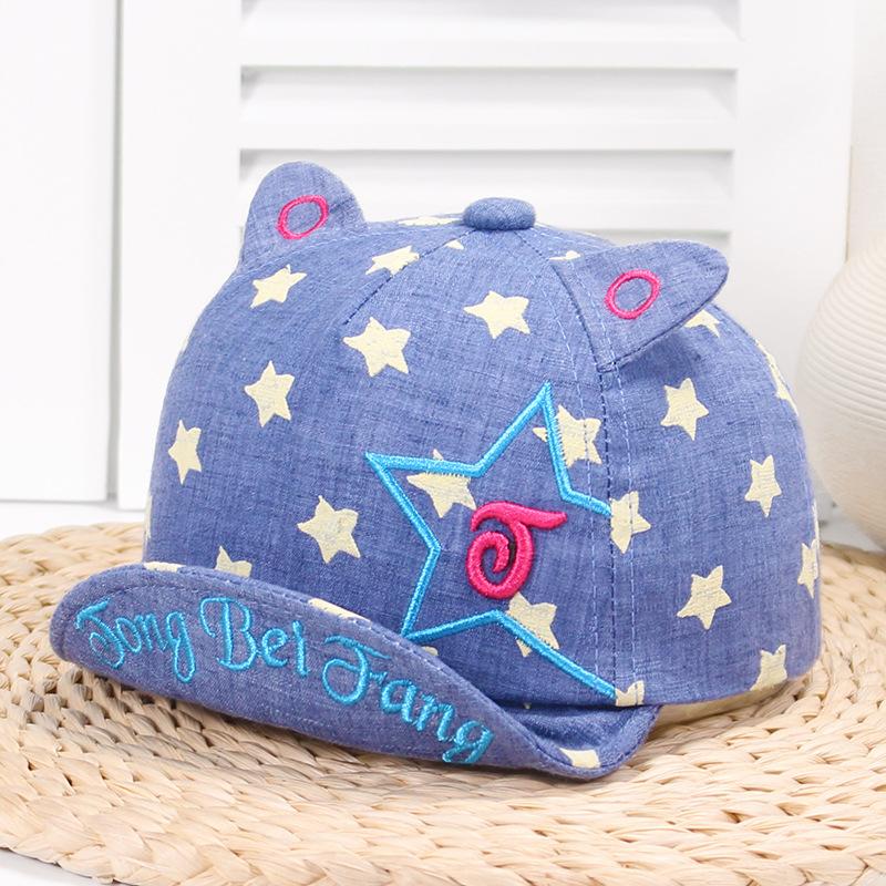Children soft along Sun Hats Toddler Cap Cute star print Baby Cap Girl Boys Hat With Ear cotton Newborn kids Baseball, Grey
Children soft along Sun Hats Toddler Cap Cute star print Baby Cap Girl Boys Hat With Ear cotton Newborn kids Baseball, Grey