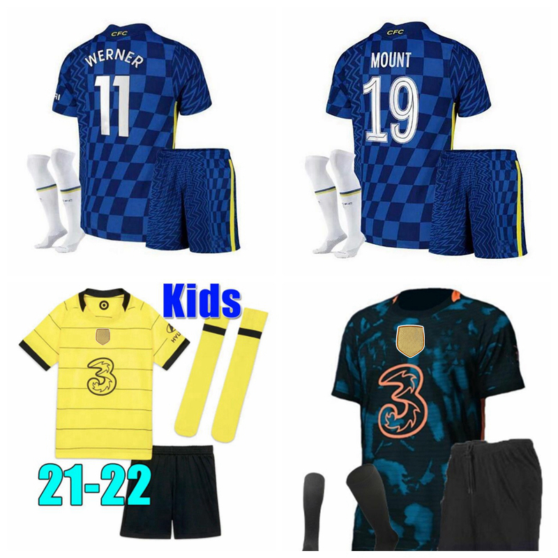 2021 2022 CFC WERNER LUKAKU Kids Soccer Jerseys sets Tracksuits MOUNT JORGINHO HAVERTZ AZPILICUETA KANTE T.SILVA PULISIC ZIYECH CHILWELL 21, Black
2021 2022 CFC WERNER LUKAKU Kids Soccer Jerseys sets Tracksuits MOUNT JORGINHO HAVERTZ AZPILICUETA KANTE T.SILVA PULISIC ZIYECH CHILWELL 21, Black
