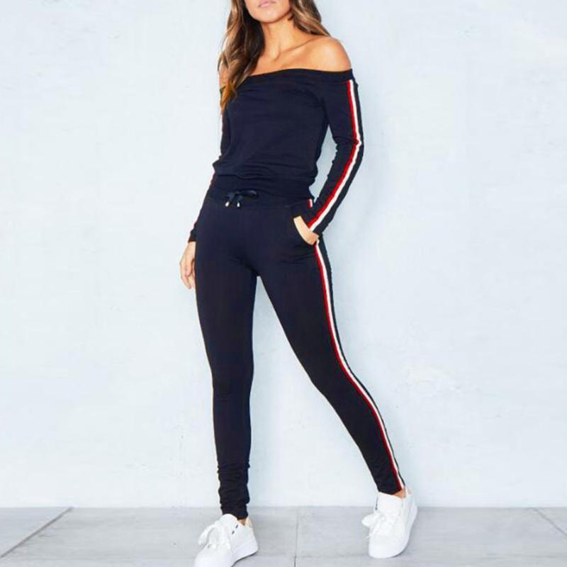 off shoulder Tracksuits 2 Set Piece Set Woman Tops Sweatshirt Long Pants Pockets Club Suits Overalls Outfit Casual sportswear #C1, Gray
off shoulder Tracksuits 2 Set Piece Set Woman Tops Sweatshirt Long Pants Pockets Club Suits Overalls Outfit Casual sportswear #C1, Gray