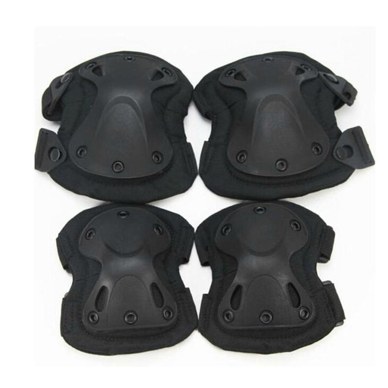 A Set of 4pcs Durable Outdoor Sports Adult Unisex Knee and Elbow Protective Pads Guards Protectors (Black
A Set of 4pcs Durable Outdoor Sports Adult Unisex Knee and Elbow Protective Pads Guards Protectors (Black