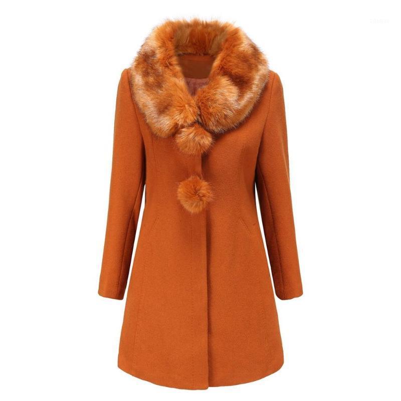 Cashmere Woolen Women Coat Winter Vintage Warm Solid Fur Collar Long Wool Coat Manteau Femme Abrigos Mujer Plaszcze Damskie1, Black
Cashmere Woolen Women Coat Winter Vintage Warm Solid Fur Collar Long Wool Coat Manteau Femme Abrigos Mujer Plaszcze Damskie1, Black