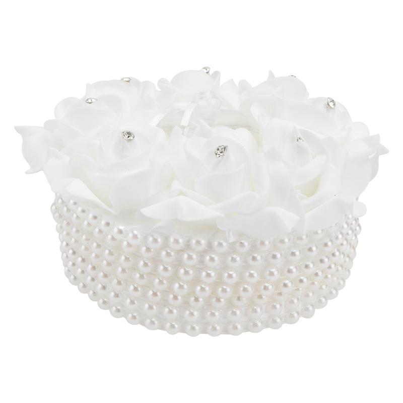 1Pc Proposal Ring Gift Box Pearl Flower Ring Pillow Cushion Creative Bridal Case Wedding Supplies
1Pc Proposal Ring Gift Box Pearl Flower Ring Pillow Cushion Creative Bridal Case Wedding Supplies