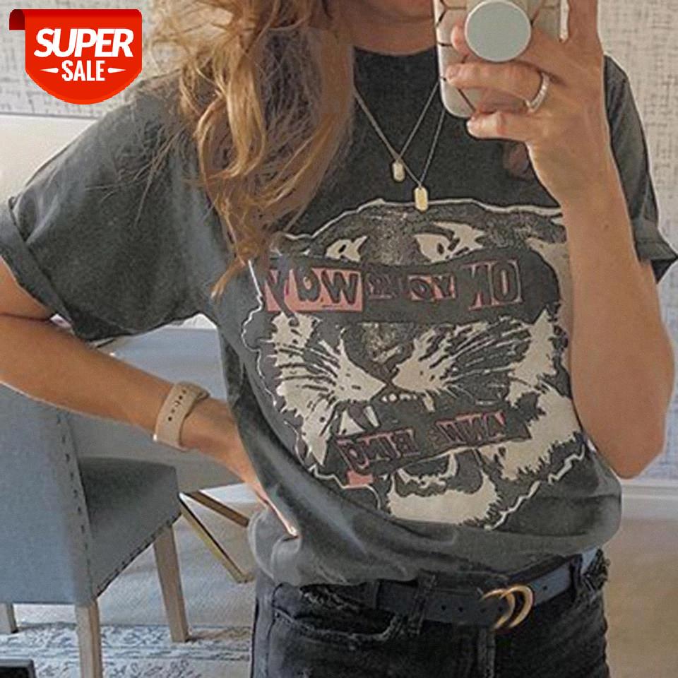 Tiger Head Black Graphic Neutral Tee Women Summer Short Sleeve O Neck T Shirt Casual Vintage Hipster Clothes Creativity Top 2020 #XO1Y, White
Tiger Head Black Graphic Neutral Tee Women Summer Short Sleeve O Neck T Shirt Casual Vintage Hipster Clothes Creativity Top 2020 #XO1Y, White