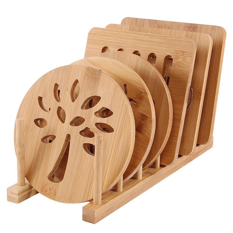Vacclo Bamboo Round Table Mat Heat-proof Thicken Pad Pot Dish Cup Bowl Anti-slip Place Mat Cute Table Decorative Protection
Vacclo Bamboo Round Table Mat Heat-proof Thicken Pad Pot Dish Cup Bowl Anti-slip Place Mat Cute Table Decorative Protection