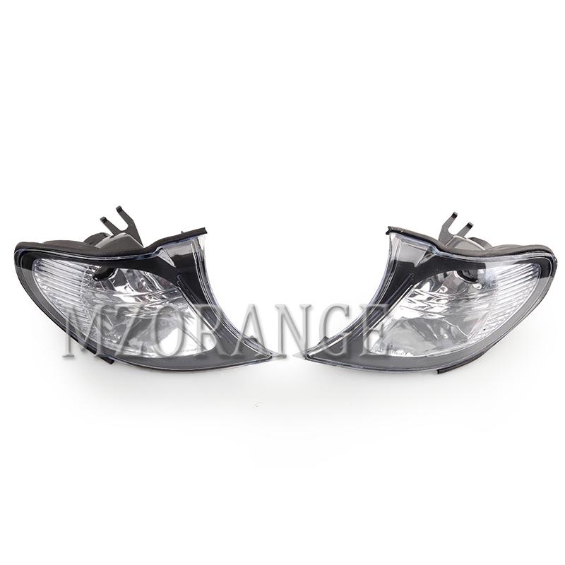 

corner light turn signals for e46 2002-2005 3 SERIES 320i 325i 330i Crystal shape turn signal light corner lights, As pic