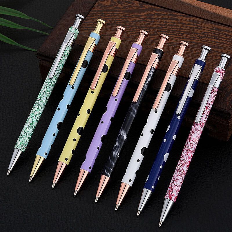 Ballpoint Pen Metal Material Press Style Pens For School Office Writing Girls Gift School Supplies Cute Stationery, 3pcs dark blue
Ballpoint Pen Metal Material Press Style Pens For School Office Writing Girls Gift School Supplies Cute Stationery, 3pcs dark blue