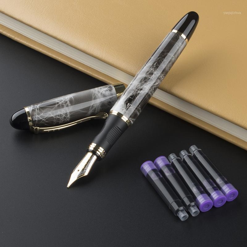JINHAO X450 Executive Grey Marbled And Golden fountain pen Stationery School&Office Supplies Writing Pens1, Red
JINHAO X450 Executive Grey Marbled And Golden fountain pen Stationery School&Office Supplies Writing Pens1, Red