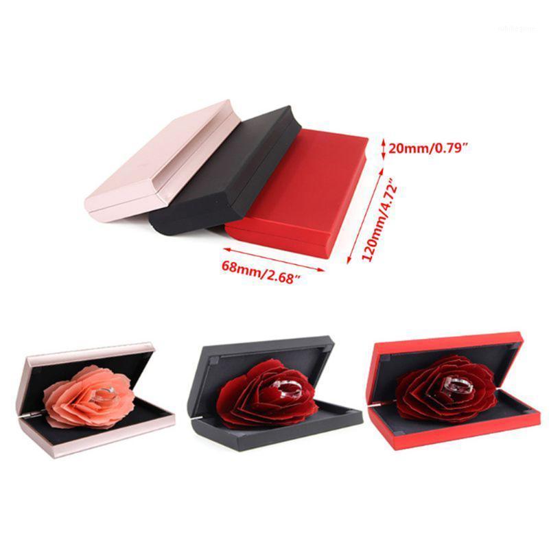 3D Vintage Rotation Rings Box Wedding Engagement Ring Rose Flower Gift Boxes for For Gifts Valentine's Day Storage Carrier1
3D Vintage Rotation Rings Box Wedding Engagement Ring Rose Flower Gift Boxes for For Gifts Valentine's Day Storage Carrier1