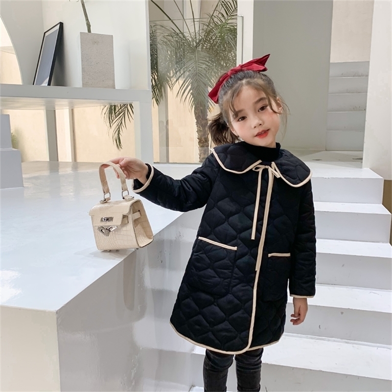 Winter New Arrival Korean style hot selling cotton pure color long thickened coat for fashion with pockets cute baby girls 201102, Beige
Winter New Arrival Korean style hot selling cotton pure color long thickened coat for fashion with pockets cute baby girls 201102, Beige