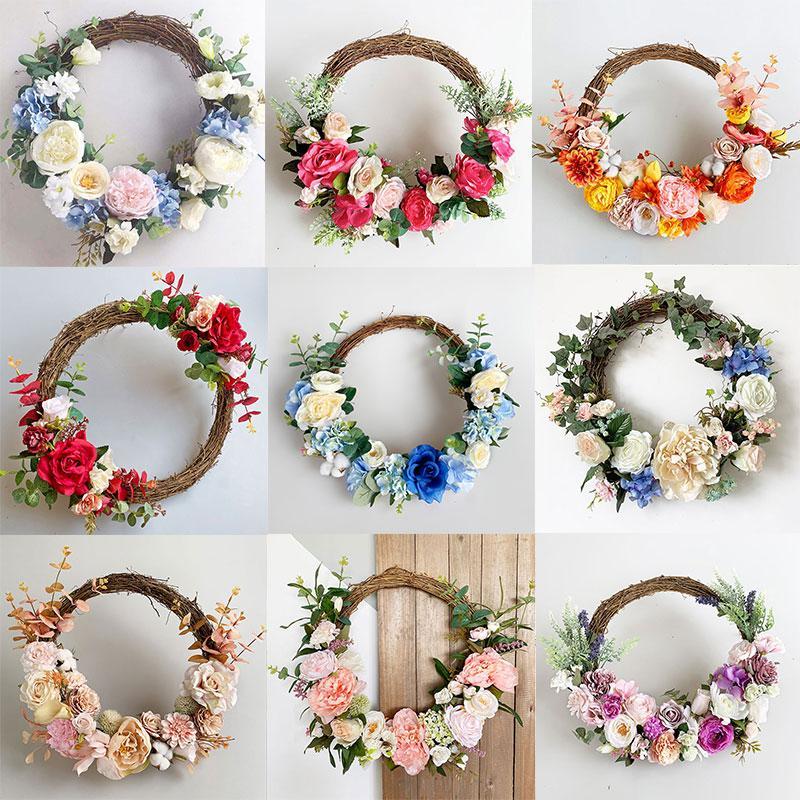 Wreath Christmas Door Wall Hanging Ornament Rattan Round Garland House Decoration Artificial Flower Fake Flower1
Wreath Christmas Door Wall Hanging Ornament Rattan Round Garland House Decoration Artificial Flower Fake Flower1