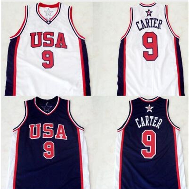 Custom 604 Youth women Vintage RARE #9 Vince Carter 2000 Olympic Champion Basketball Jersey Size S-4XL or custom any name or number jersey, White men s-4xl
Custom 604 Youth women Vintage RARE #9 Vince Carter 2000 Olympic Champion Basketball Jersey Size S-4XL or custom any name or number jersey, White men s-4xl