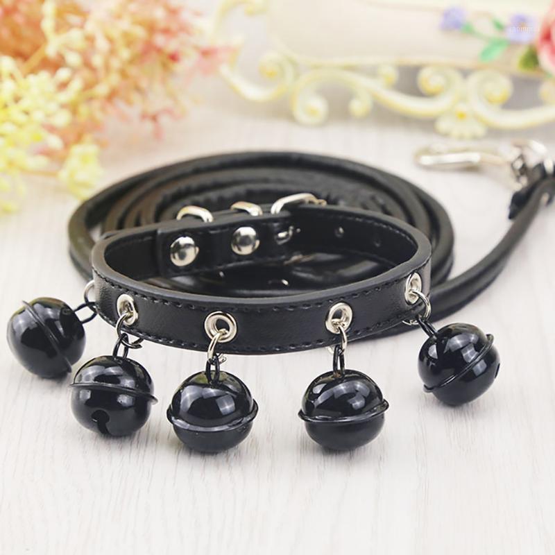 Adjustable Puppy Dogs Collar Bell PU Leather Cat Collars and Leash Set Pet Neck Strap Leash Lead Rope Dog Neck Chain with Bell1
Adjustable Puppy Dogs Collar Bell PU Leather Cat Collars and Leash Set Pet Neck Strap Leash Lead Rope Dog Neck Chain with Bell1