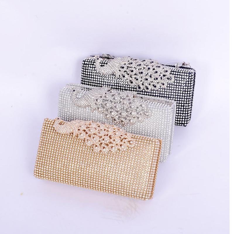 3 Color Peacock Design Diamonds Women Bags Velvet Small Purse Holder Bags Rhinestones Clutch Evening For Wedding, Black
3 Color Peacock Design Diamonds Women Bags Velvet Small Purse Holder Bags Rhinestones Clutch Evening For Wedding, Black