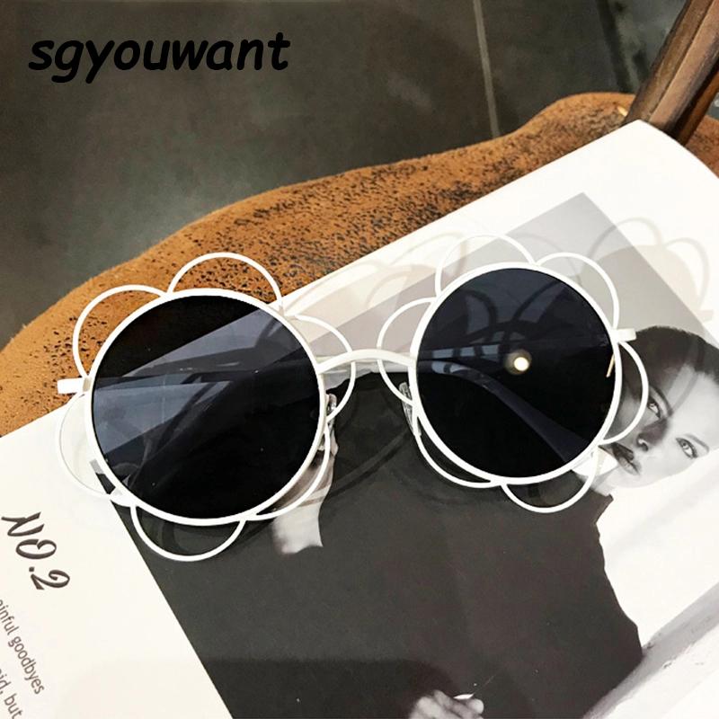Sunglasses Sgyouwant Metal Flower Women Round Frame 2021 Design Vintage Retro Chic Sunnies Sun Glasses Female S026
Sunglasses Sgyouwant Metal Flower Women Round Frame 2021 Design Vintage Retro Chic Sunnies Sun Glasses Female S026