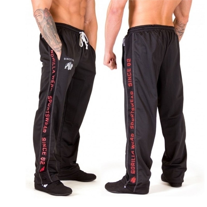 Mens Jogger Sweatpants New Fashion Loose Pants Joggers Striped Pants Gyms Clothing Men's Fitness Workout Sporting Trousers 201125
Mens Jogger Sweatpants New Fashion Loose Pants Joggers Striped Pants Gyms Clothing Men's Fitness Workout Sporting Trousers 201125