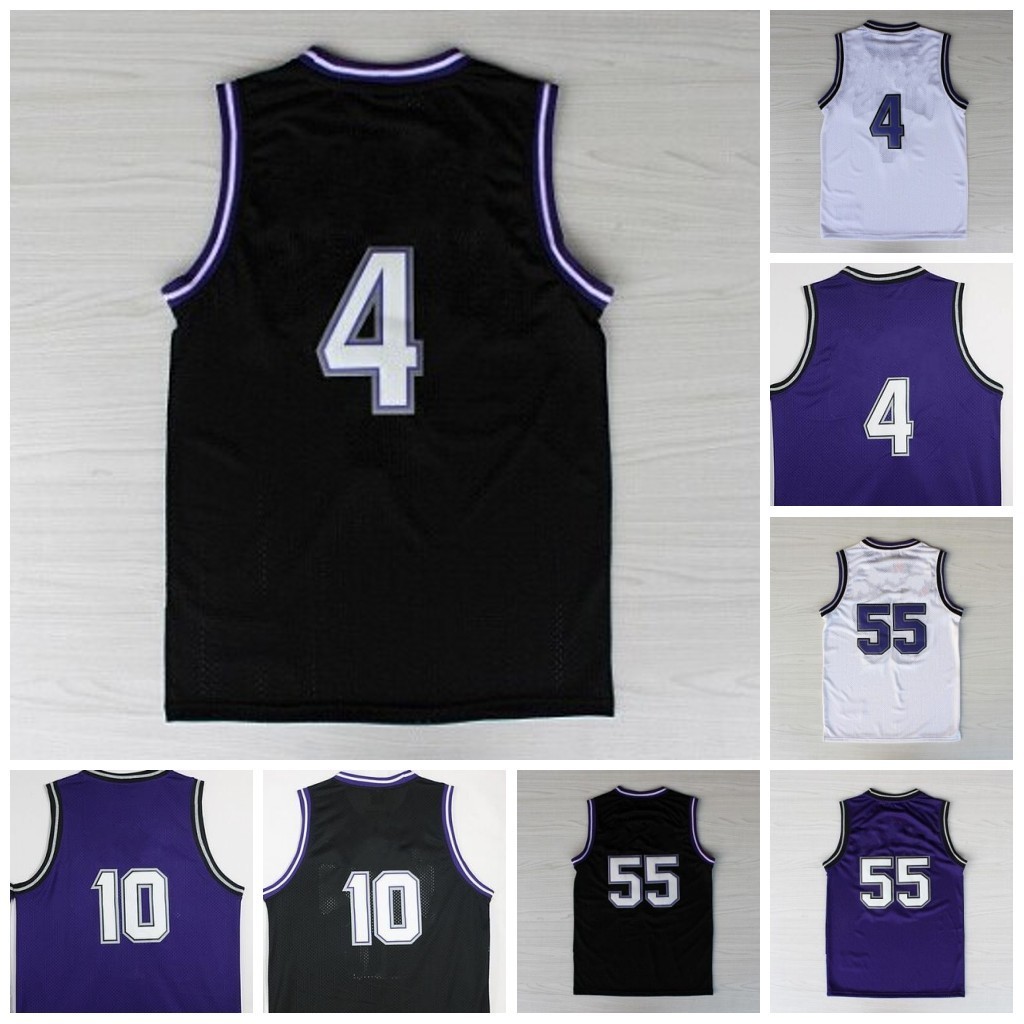 Vintage 10 Bibby Jersey Men Fashion 55 Williams Shirt 4 Webber 21 Divac Black Purple White Stitched, As
Vintage 10 Bibby Jersey Men Fashion 55 Williams Shirt 4 Webber 21 Divac Black Purple White Stitched, As