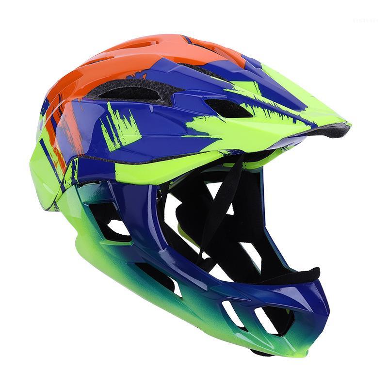 Kids Cycling Helmet with Full Face Detachable Children Helmet MTB Downhill Bike Sports Safety Capacete Ciclismo1, Colour 5
Kids Cycling Helmet with Full Face Detachable Children Helmet MTB Downhill Bike Sports Safety Capacete Ciclismo1, Colour 5