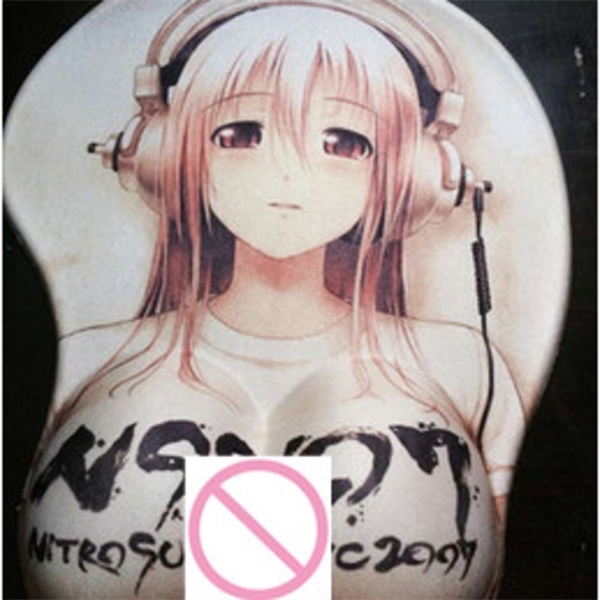Japanese Anime 3D Mouse Pad Wristbands Cartoon Creative Sexy Mouse Pad Chest Laptop Soft Boobs Breast Wrist Rest Support Desktop C1212
Japanese Anime 3D Mouse Pad Wristbands Cartoon Creative Sexy Mouse Pad Chest Laptop Soft Boobs Breast Wrist Rest Support Desktop C1212