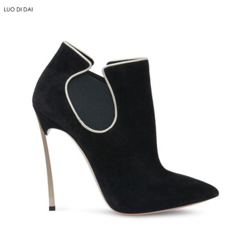 2020 spring fashion women black boots thin heel boots women ankle booties suede leather ladies dress shoes point toe, Beige
2020 spring fashion women black boots thin heel boots women ankle booties suede leather ladies dress shoes point toe, Beige