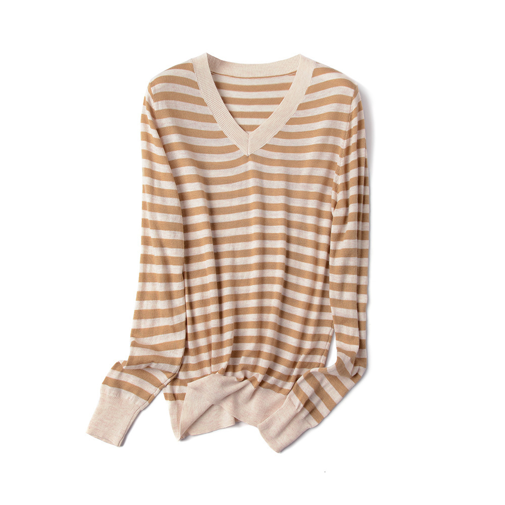 2021 New Casual V-neck Oversize Spring Autumn Thin Striped Sweater Women Soft Loose Chic Pullovers Girl Knit Jumper Top Sl2t, Black
2021 New Casual V-neck Oversize Spring Autumn Thin Striped Sweater Women Soft Loose Chic Pullovers Girl Knit Jumper Top Sl2t, Black
