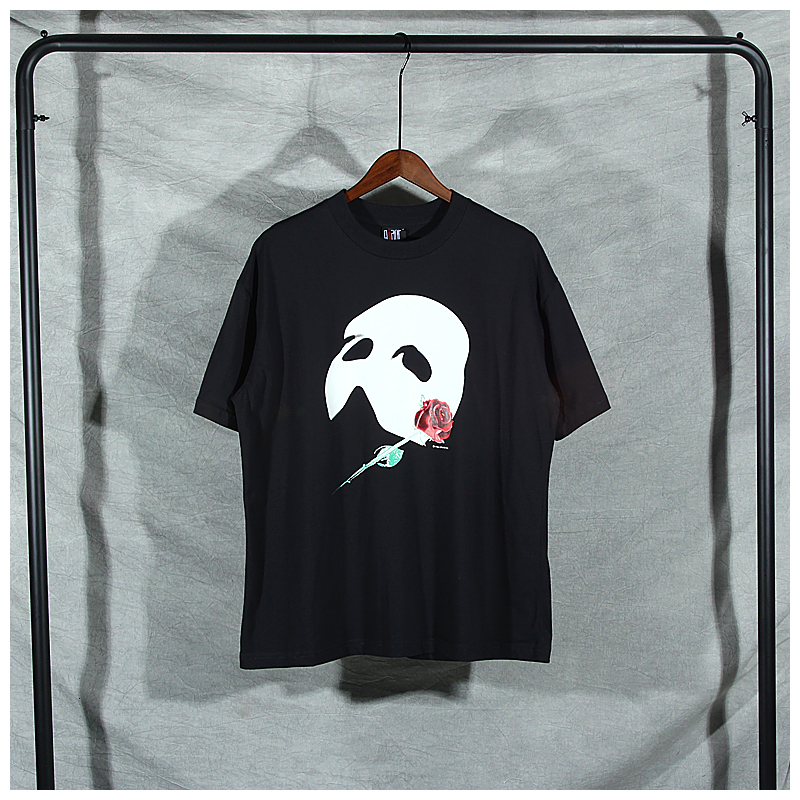 2021 New American Hip-hop Punk Phantom of Opera Retro Old 100% Cotton Men' Mask Street Style O-neck Short Sleeve T-shirt Ws56, Black
2021 New American Hip-hop Punk Phantom of Opera Retro Old 100% Cotton Men' Mask Street Style O-neck Short Sleeve T-shirt Ws56, Black