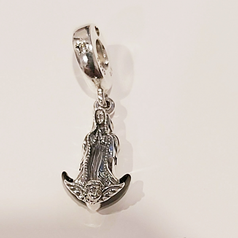 Virgin of Guadalupe Motif Dangle Pandora Charms for Bracelets DIY Jewlery Making kits Loose Beads Silver Jewelry bracelet making wholesale 799646C01
Virgin of Guadalupe Motif Dangle Pandora Charms for Bracelets DIY Jewlery Making kits Loose Beads Silver Jewelry bracelet making wholesale 799646C01