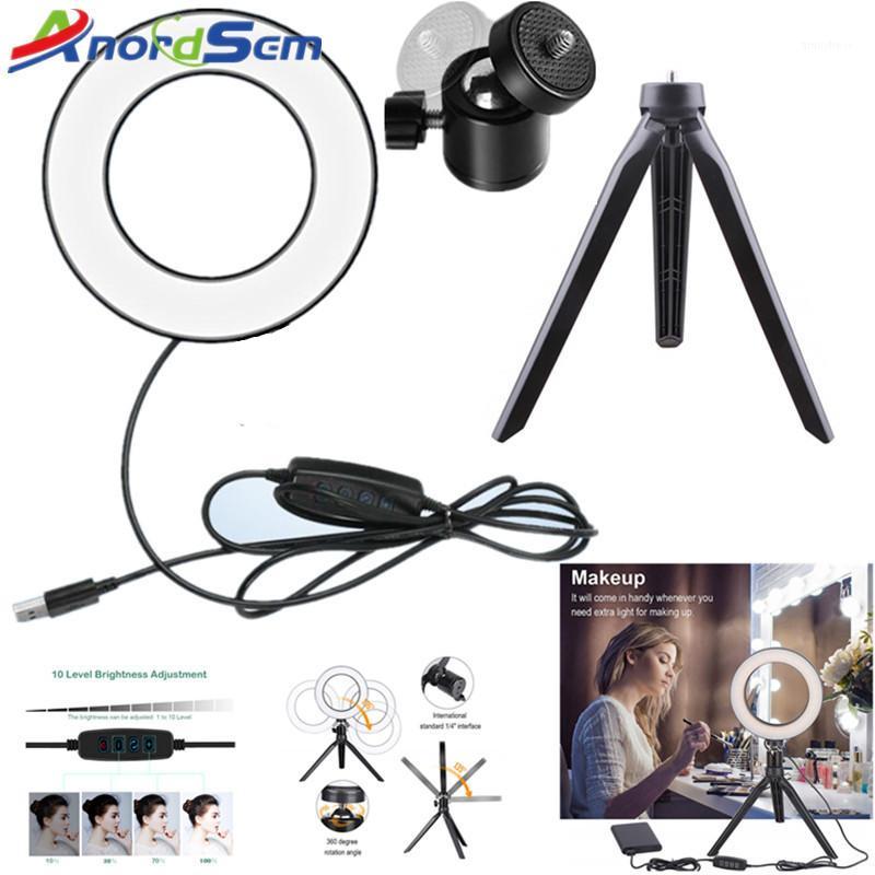 DSLR Photographic Studio Selfie Ring Light 3200K-5500K With Camera Photo Dimmable LED Lighting With USB Cable And Mini Tripod1
DSLR Photographic Studio Selfie Ring Light 3200K-5500K With Camera Photo Dimmable LED Lighting With USB Cable And Mini Tripod1