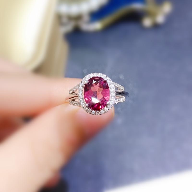Cluster Rings Natural Real Pink Topaz Ring Per Jewelry 7*9mm 2.5ct Gemstone 925 Sterling Silver Fine Q214242, Golden;silver
Cluster Rings Natural Real Pink Topaz Ring Per Jewelry 7*9mm 2.5ct Gemstone 925 Sterling Silver Fine Q214242, Golden;silver