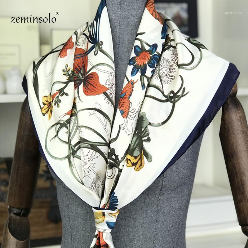 Deluxe Drand Scarves Elegant Female Scarf Printed Flower Scarves 90*90 cm Square Scarf Fashion Headscarf1
Deluxe Drand Scarves Elegant Female Scarf Printed Flower Scarves 90*90 cm Square Scarf Fashion Headscarf1