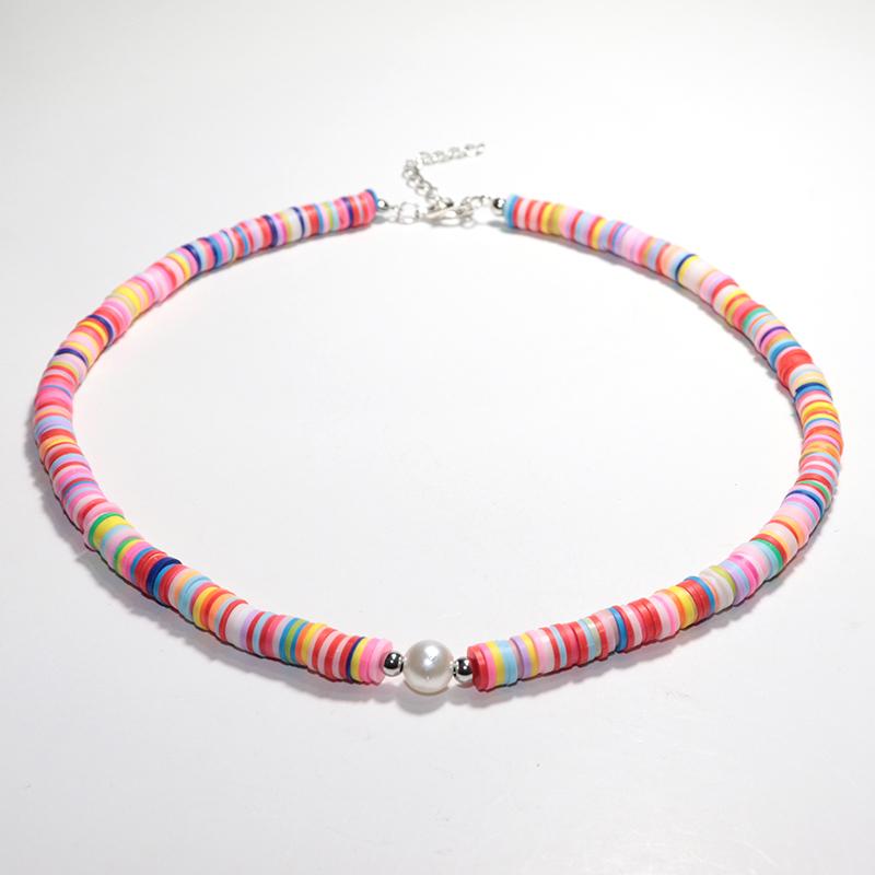Noter 2020 Fashion Women Choker Necklace Environmentally Friendly Polymer Clay Disc Necklace Boho Beach Jewelry Gift For Her
Noter 2020 Fashion Women Choker Necklace Environmentally Friendly Polymer Clay Disc Necklace Boho Beach Jewelry Gift For Her