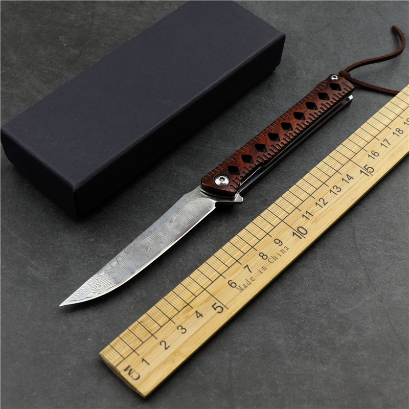 Damascus steel folding knife outdoor survival hunting portable tool EDC sharp high hardness tactical self-defense folding knife
Damascus steel folding knife outdoor survival hunting portable tool EDC sharp high hardness tactical self-defense folding knife