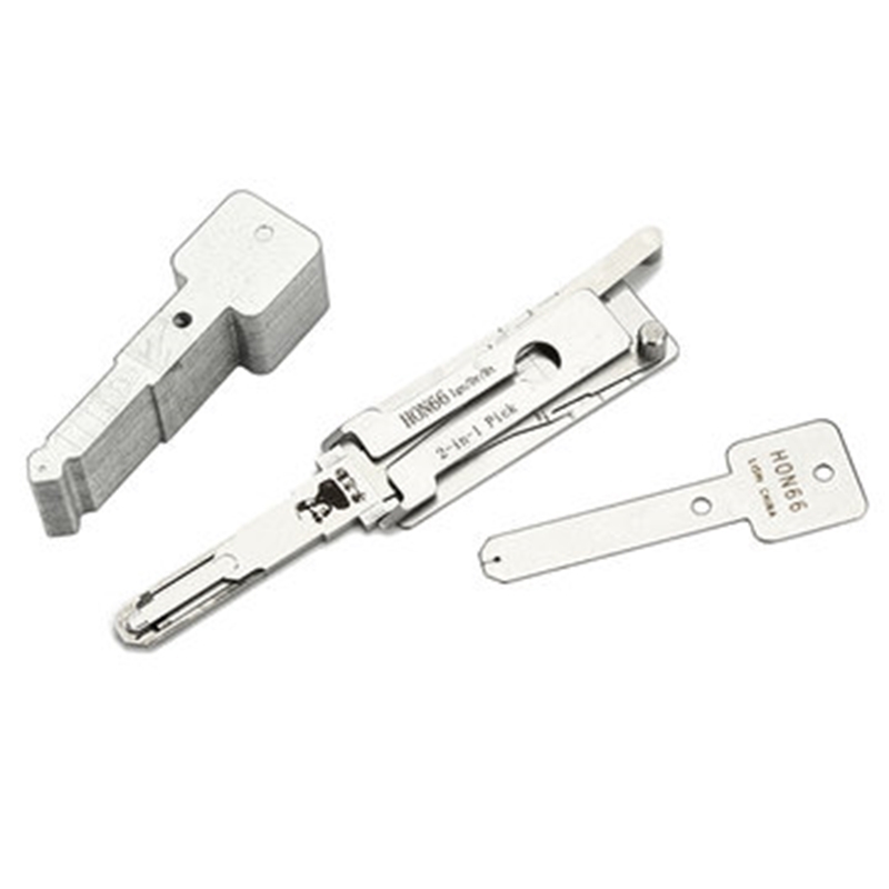 DANIU HON66 2 in 1 Car Door Lock Pick Decoder Unlock Tool Locksmith Tools 
DANIU HON66 2 in 1 Car Door Lock Pick Decoder Unlock Tool Locksmith Tools