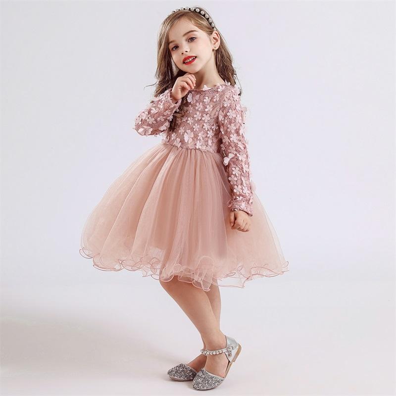 Autumn Clothes Kids Lace Girl Outfits Long Petal Sleeve Princess Party Pink Dress Appliques Girls Children Dress 3-8T Christmas, 12-blue
Autumn Clothes Kids Lace Girl Outfits Long Petal Sleeve Princess Party Pink Dress Appliques Girls Children Dress 3-8T Christmas, 12-blue