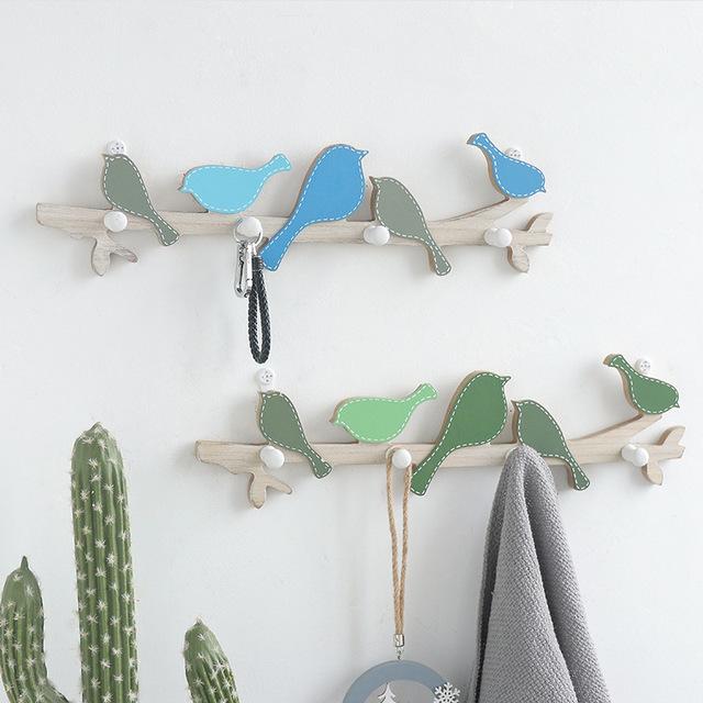 4 Hooks Wood Decorative Hooks Bird Coat Hook Rail Clothes Hanger Living Room Wall Door Hanging Wall Decorations purse hook
4 Hooks Wood Decorative Hooks Bird Coat Hook Rail Clothes Hanger Living Room Wall Door Hanging Wall Decorations purse hook