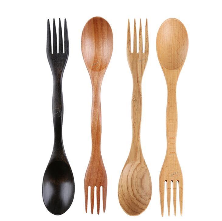 Simple Nordic Style Wooden Spoon Fork Double-end Spoon Multifunction Dessert Fruit Fork Environmental Tableware Free Ship
Simple Nordic Style Wooden Spoon Fork Double-end Spoon Multifunction Dessert Fruit Fork Environmental Tableware Free Ship