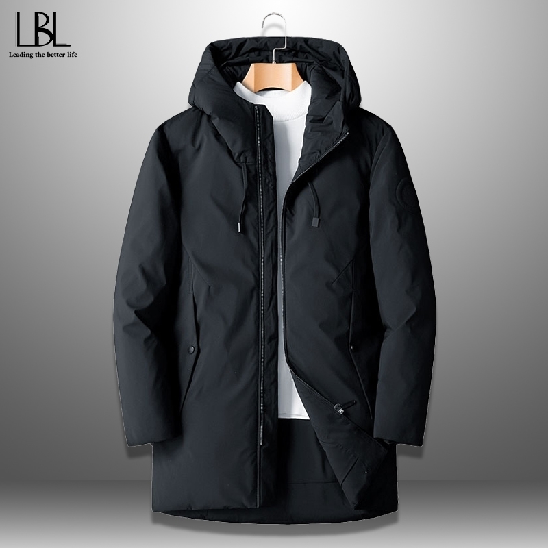 90% Down Jackets Men Winter Jacket Men Fashion Thick Warm Parkas White Duck Down Coats Casual Man Waterproof Down Jackets Male 201103