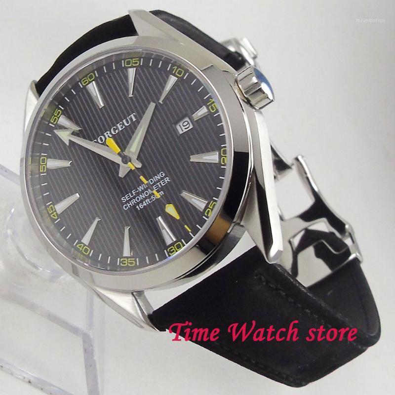 Solid 41mm Miyota men's watch black dial silver marks sapphire glass 5ATM water resistance Automatic watch men 20121, Seagull
Solid 41mm Miyota men's watch black dial silver marks sapphire glass 5ATM water resistance Automatic watch men 20121, Seagull
