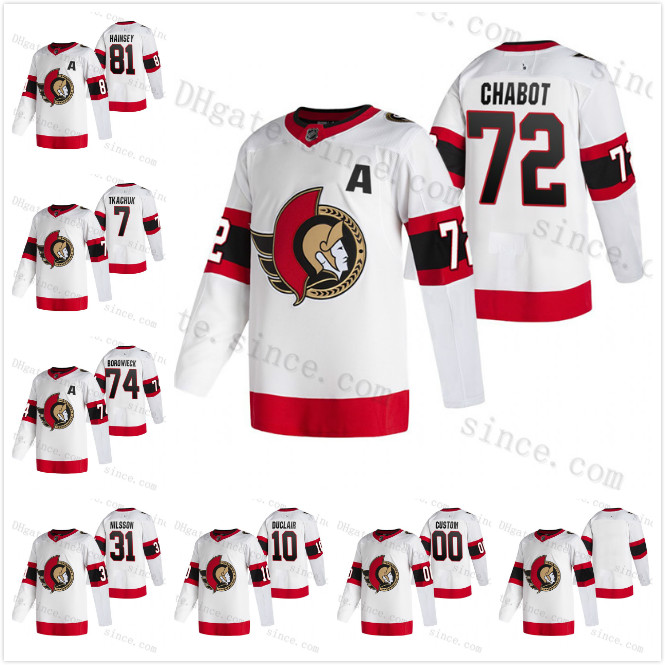 2020-21 Ottawa Senators Thomas Chabot White Daniel Alfredsson Alexei Yashin Connor Brown Dominik Hasek Artem Anisimov Jersey Men Women Kids, Custom any name any number
2020-21 Ottawa Senators Thomas Chabot White Daniel Alfredsson Alexei Yashin Connor Brown Dominik Hasek Artem Anisimov Jersey Men Women Kids, Custom any name any number
