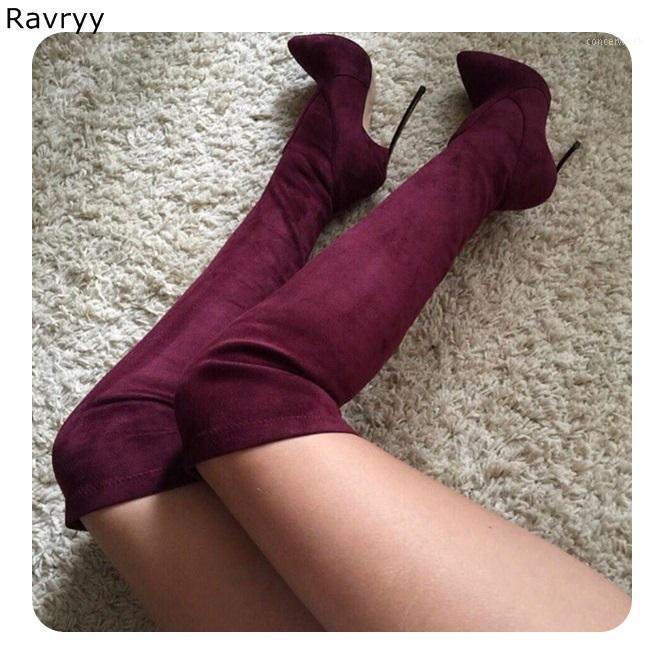 Ins Fashion Women long boots elastic suede leather boot autumn winter woman shoes thin heel pointed toe female shoes party1, As picture
Ins Fashion Women long boots elastic suede leather boot autumn winter woman shoes thin heel pointed toe female shoes party1, As picture
