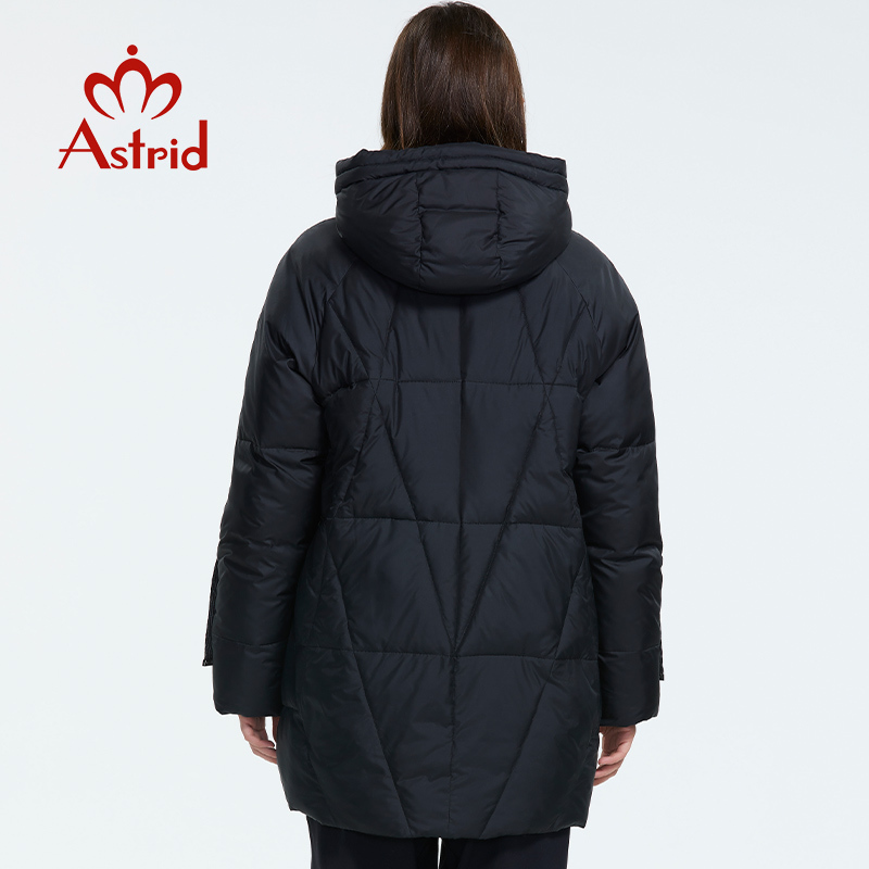 Astrid Winter new arrival down jacket women outerwear quality with a hood short style women fashion winter coat AR-7137 201217