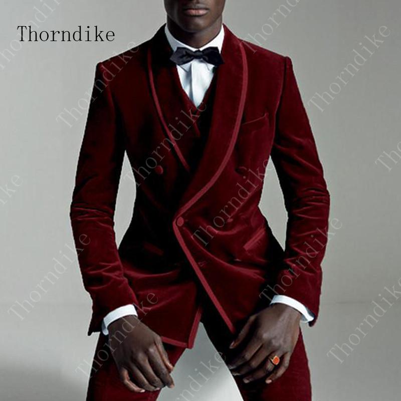 Thorndike Velvet Tailored 3 Pcs (Jacket+Pants+Vest) Burgundy Men Suits Wedding Suits for Men Prom Tuxedos Business Formal Suit, Suits2
Thorndike Velvet Tailored 3 Pcs (Jacket+Pants+Vest) Burgundy Men Suits Wedding Suits for Men Prom Tuxedos Business Formal Suit, Suits2