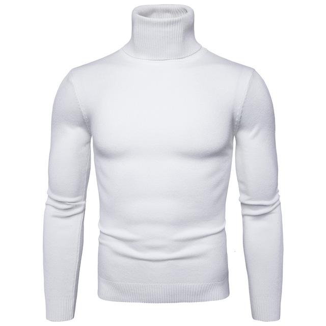 2020 new warm high-neck sweater men's slim knit sweater long-sleeved men's shirt solid color autumn and winter, Green
2020 new warm high-neck sweater men's slim knit sweater long-sleeved men's shirt solid color autumn and winter, Green