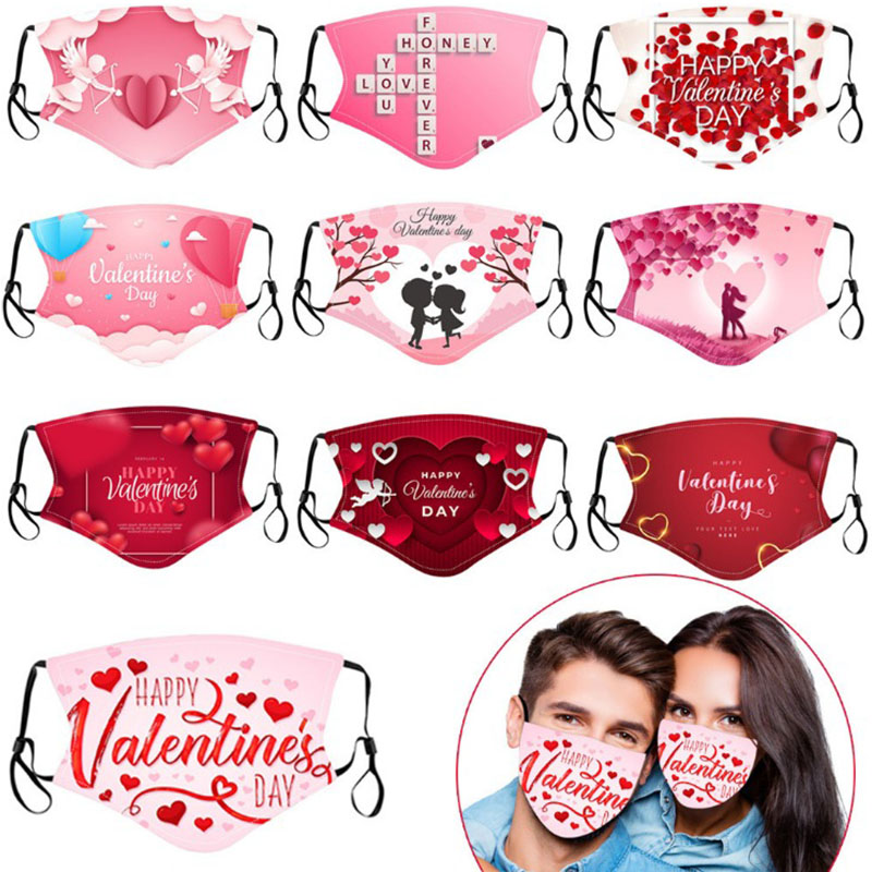 2021 Valentine Day Customized Adult Face Masks Cotton Dustproof 3D Prints Respirator Washable Rreusable Insert PM2.5 Filter Party Masks
2021 Valentine Day Customized Adult Face Masks Cotton Dustproof 3D Prints Respirator Washable Rreusable Insert PM2.5 Filter Party Masks