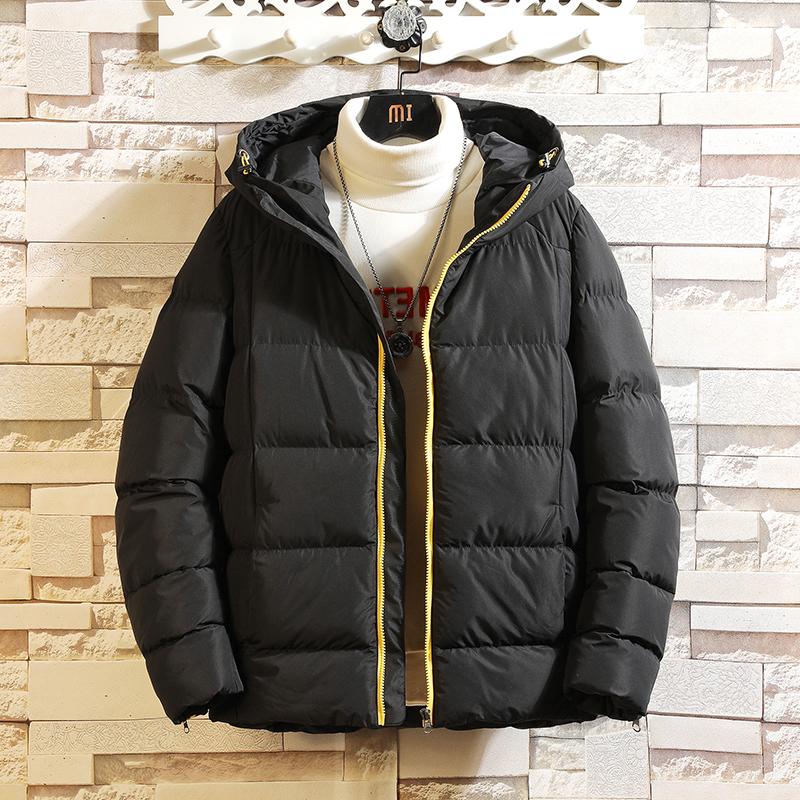 Winter Warm Cotton-padded Coats Men Thicken Zipper Jacket Fashion Causal Thick Hooded Outerwear Long Sleeve Tops Male Plus Size, Black
Winter Warm Cotton-padded Coats Men Thicken Zipper Jacket Fashion Causal Thick Hooded Outerwear Long Sleeve Tops Male Plus Size, Black