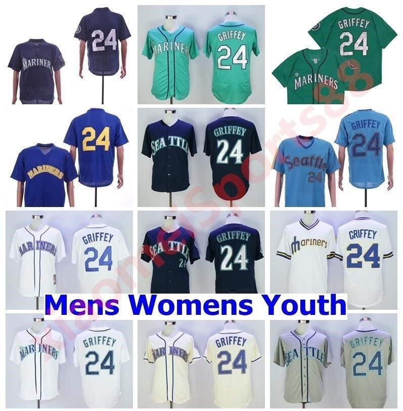 Seattle Men Women kids Retire 24 Ken Griffey Jr Jersey Men 1984 1995 Vintage Pullover All Stitched Flexbase Cool Base Cooperstown, As shown
Seattle Men Women kids Retire 24 Ken Griffey Jr Jersey Men 1984 1995 Vintage Pullover All Stitched Flexbase Cool Base Cooperstown, As shown