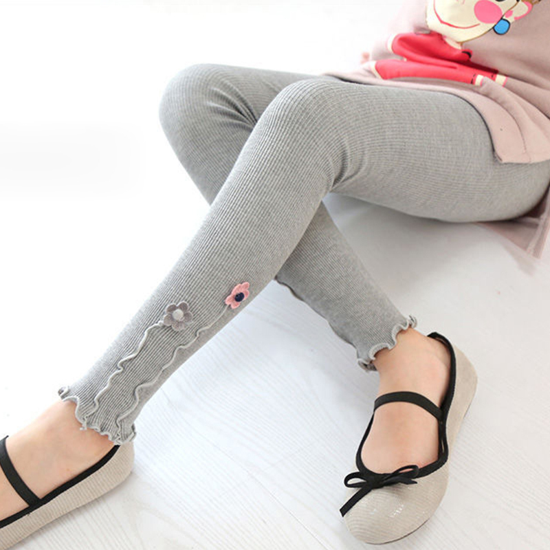 girl Leggings Kids Autumn warm Cotton stretch Leggings Skinny Clothing Trouser Pants 3 5 7 8 9 10 11 12 years Children's wear 201112