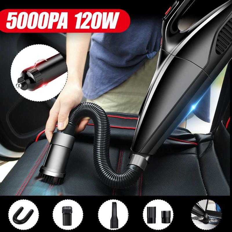 5000PA 120W Car Vacuum Cleaner Portable Cordless CordedVacuum Cleaner Dry wet Dual-Use With 5 Nozzles Home Car Office
5000PA 120W Car Vacuum Cleaner Portable Cordless CordedVacuum Cleaner Dry wet Dual-Use With 5 Nozzles Home Car Office