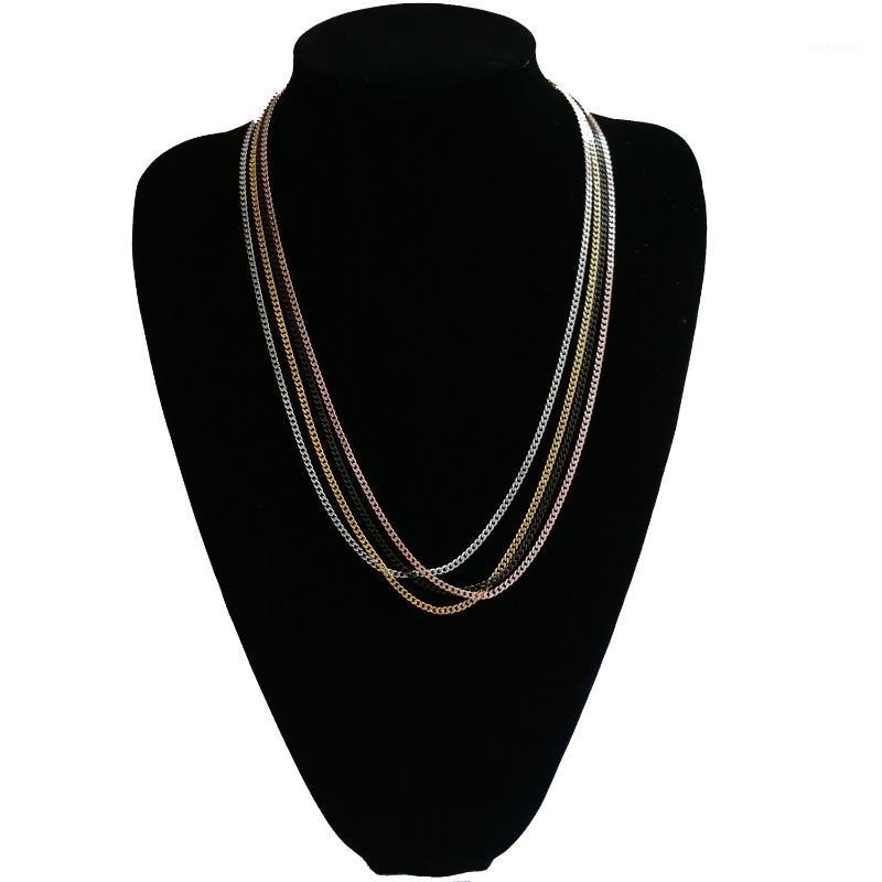 4 Colors Stainless Steel Cuban chain 3mm 24inch Hip Hop Chain Necklace Jewelry N666B1
4 Colors Stainless Steel Cuban chain 3mm 24inch Hip Hop Chain Necklace Jewelry N666B1