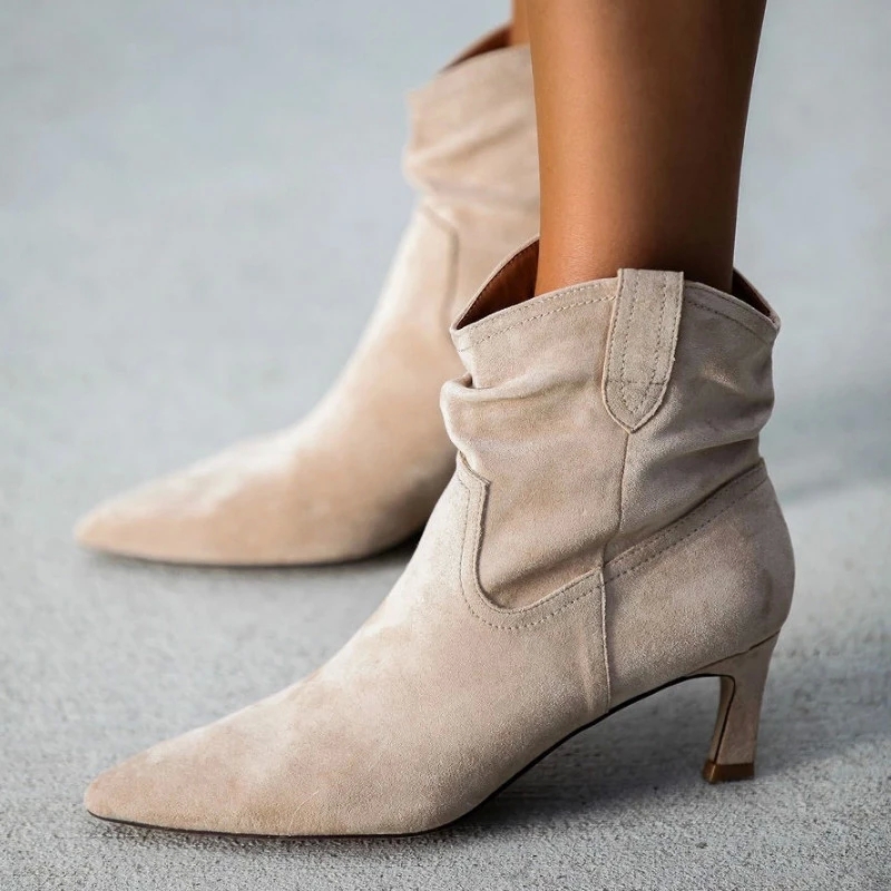 2020 New Plus Size Women Ankle Boots PlatformHigh Heel Women Boots Buckle Solid Color Fashion Sexy Ladies Boot Zapatos De Mujer #qv1H, Beige
2020 New Plus Size Women Ankle Boots PlatformHigh Heel Women Boots Buckle Solid Color Fashion Sexy Ladies Boot Zapatos De Mujer #qv1H, Beige