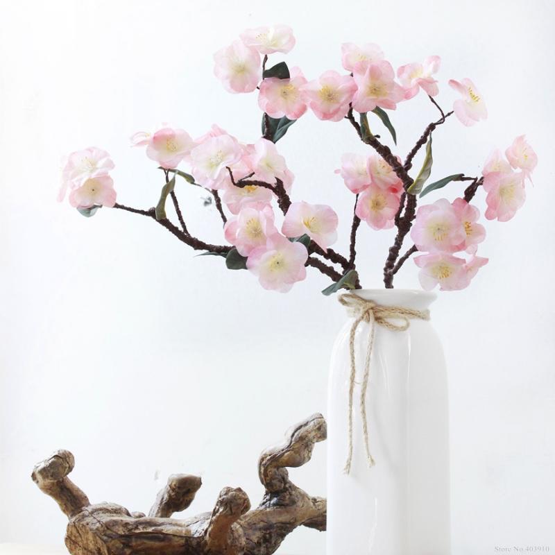 Real Touch Hydra artificial Japanese cherry blossoms fake decorative flowers for wedding new home 4 colors, Dark pink 1pcs
Real Touch Hydra artificial Japanese cherry blossoms fake decorative flowers for wedding new home 4 colors, Dark pink 1pcs